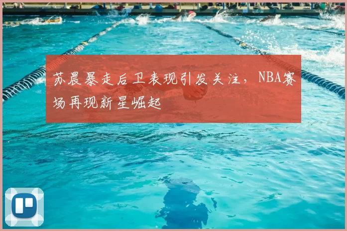 苏晨暴走后卫表现引发关注，NBA赛场再现新星崛起