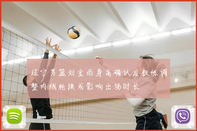 辽宁男篮刘金雨身高确认后教练调整内线轮换或影响出场时长